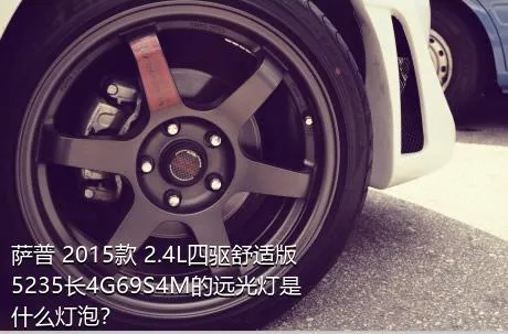 萨普 2015款 2.4L四驱舒适版5235长4G69S4M的远光灯是什么灯泡？