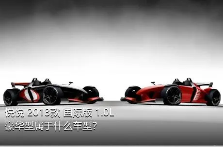 悦悦 2013款 国际版 1.0L 豪华型属于什么车型？