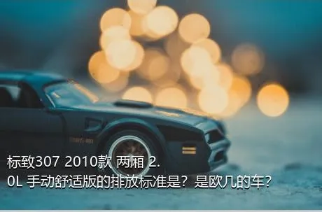 标致307 2010款 两厢 2.0L 手动舒适版的排放标准是？是欧几的车？