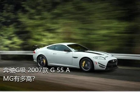 奔驰G级 2007款 G 55 AMG有多高？