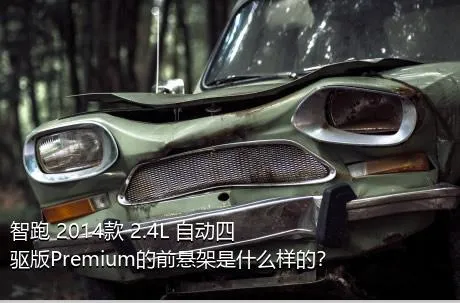智跑 2014款 2.4L 自动四驱版Premium的前悬架是什么样的？