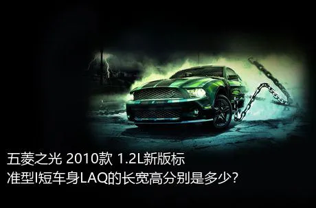 五菱之光 2010款 1.2L新版标准型I短车身LAQ的长宽高分别是多少？
