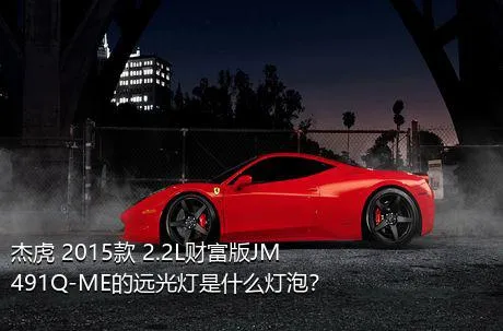 杰虎 2015款 2.2L财富版JM491Q-ME的远光灯是什么灯泡？
