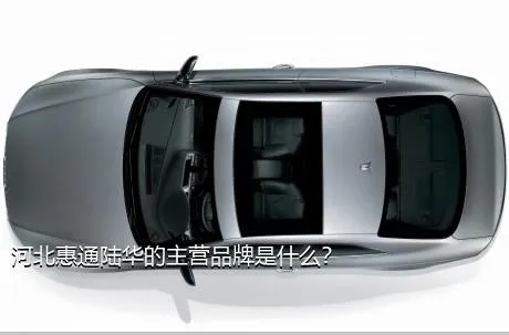河北惠通陆华的主营品牌是什么？