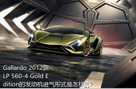 Gallardo 2012款 LP 560-4 Gold Edition的发动机进气形式是怎样的？