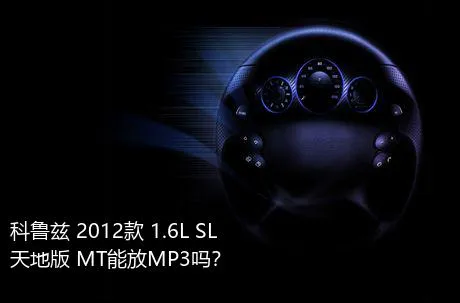 科鲁兹 2012款 1.6L SL天地版 MT能放MP3吗？