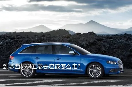 到黔西林枫五菱去应该怎么走？