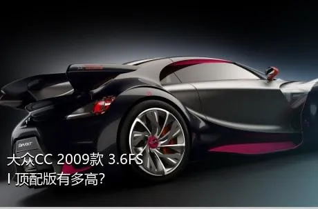 大众CC 2009款 3.6FSI 顶配版有多高？