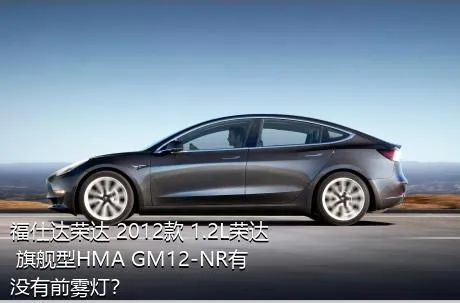 福仕达荣达 2012款 1.2L荣达 旗舰型HMA GM12-NR有没有前雾灯？