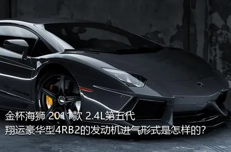 金杯海狮 2011款 2.4L第五代翔运豪华型4RB2的发动机进气形式是怎样的？