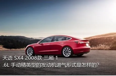 天语 SX4 2008款 三厢 1.6L 手动精英型的发动机进气形式是怎样的？