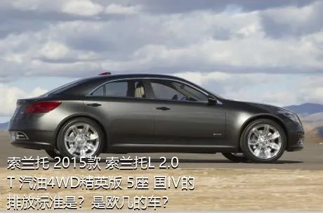 索兰托 2015款 索兰托L 2.0T 汽油4WD精英版 5座 国IV的排放标准是？是欧几的车？