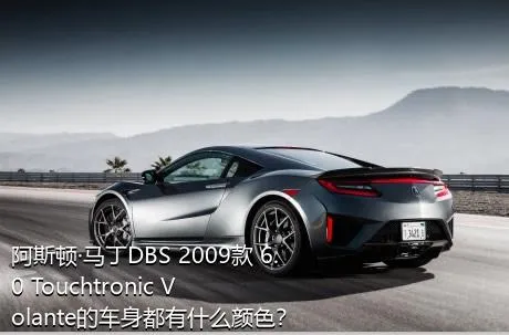 阿斯顿·马丁DBS 2009款 6.0 Touchtronic Volante的车身都有什么颜色？