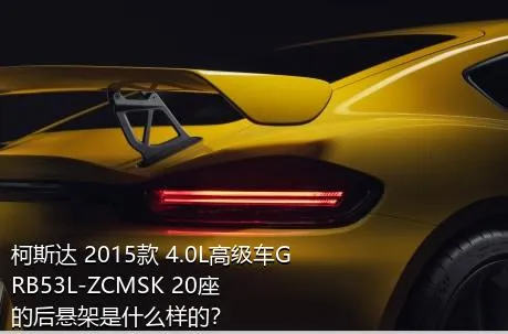柯斯达 2015款 4.0L高级车GRB53L-ZCMSK 20座的后悬架是什么样的？