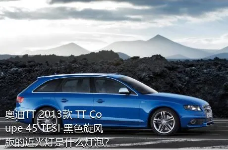 奥迪TT 2013款 TT Coupe 45 TFSI 黑色旋风版的近光灯是什么灯泡？