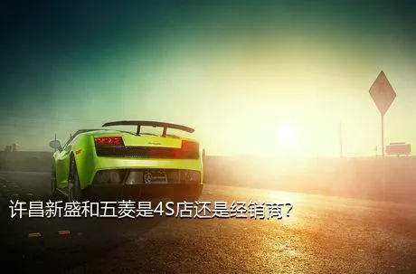 许昌新盛和五菱是4S店还是经销商？