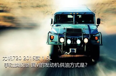 力帆720 2015款 1.5L 手动旗舰型 国V的发动机供油方式是？