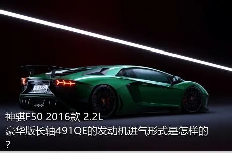 神骐F50 2016款 2.2L豪华版长轴491QE的发动机进气形式是怎样的？