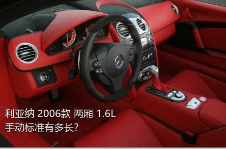 利亚纳 2006款 两厢 1.6L 手动标准有多长？