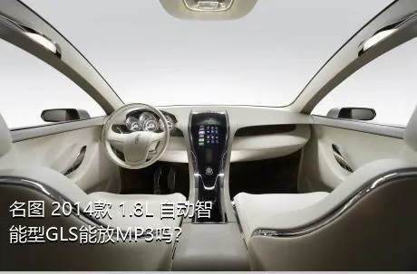 名图 2014款 1.8L 自动智能型GLS能放MP3吗？