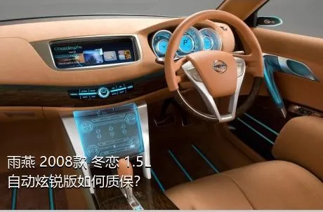 雨燕 2008款 冬恋 1.5L 自动炫锐版如何质保？