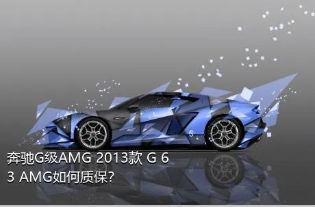 奔驰G级AMG 2013款 G 63 AMG如何质保？