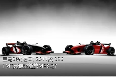 宝马3系(进口) 2011款 325i MT典雅型能放MP3吗？