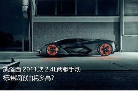 凯泽西 2011款 2.4L两驱手动标准版的油耗多高？