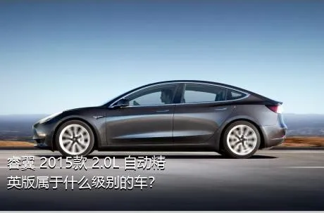 睿翼 2015款 2.0L 自动精英版属于什么级别的车？