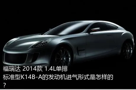福瑞达 2014款 1.4L单排 标准型K14B-A的发动机进气形式是怎样的？