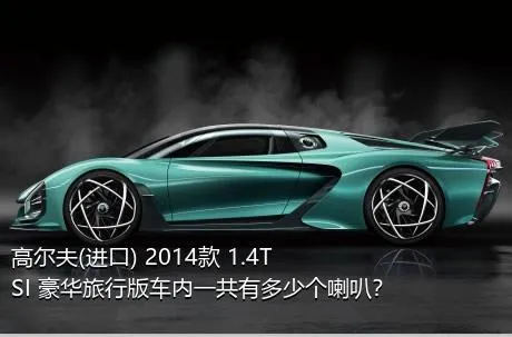 高尔夫(进口) 2014款 1.4TSI 豪华旅行版车内一共有多少个喇叭？