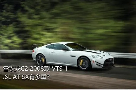 雪铁龙C2 2008款 VTS 1.6L AT SX有多重？