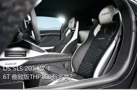 DS 5LS 2014款 1.6T 雅致版THP160有多高？