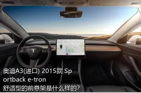 奥迪A3(进口) 2015款 Sportback e-tron 舒适型的前悬架是什么样的？