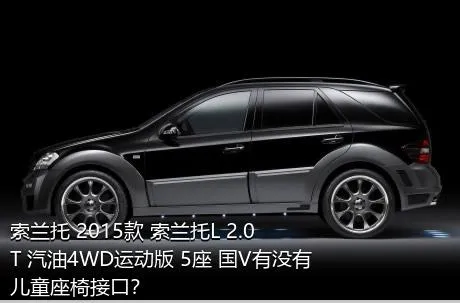 索兰托 2015款 索兰托L 2.0T 汽油4WD运动版 5座 国V有没有儿童座椅接口？