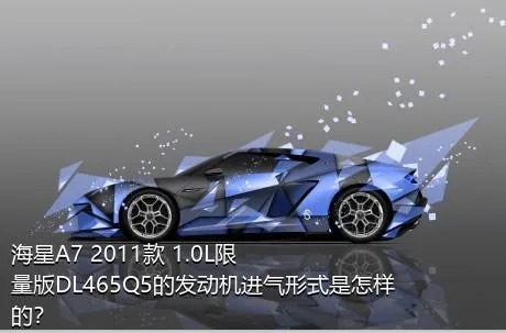 海星A7 2011款 1.0L限量版DL465Q5的发动机进气形式是怎样的？