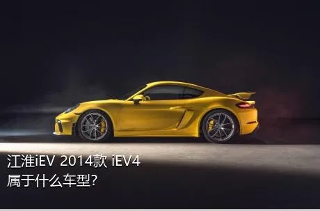 江淮iEV 2014款 iEV4属于什么车型？