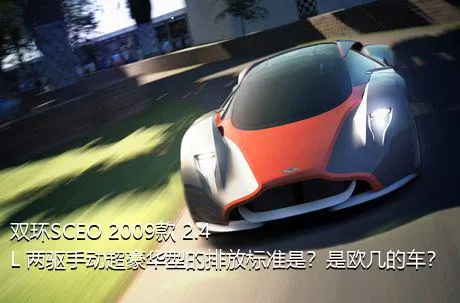 双环SCEO 2009款 2.4L 两驱手动超豪华型的排放标准是？是欧几的车？