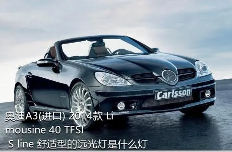 奥迪A3(进口) 2014款 Limousine 40 TFSI S line 舒适型的远光灯是什么灯泡？