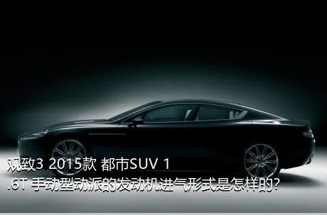 观致3 2015款 都市SUV 1.6T 手动型动派的发动机进气形式是怎样的？