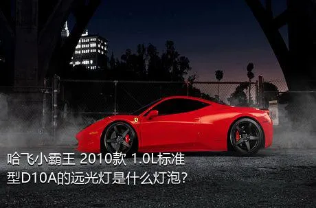 哈飞小霸王 2010款 1.0L标准型D10A的远光灯是什么灯泡？