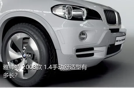 雅绅特 2008款 1.4手动舒适型有多长？