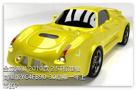 金旅海狮 2010款 2.5T标准轴高级版YC4FB90-30是哪一年上市的？