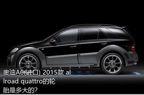 奥迪A6(进口) 2015款 allroad quattro的轮胎是多大的？