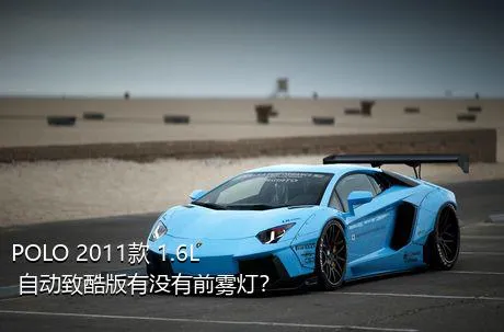 POLO 2011款 1.6L 自动致酷版有没有前雾灯？