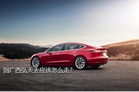 到广西弘天去应该怎么走？