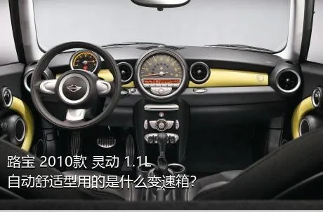 路宝 2010款 灵动 1.1L 自动舒适型用的是什么变速箱？