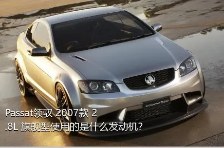 Passat领驭 2007款 2.8L 旗舰型使用的是什么发动机？