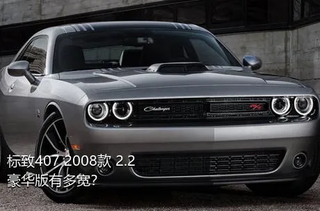 标致407 2008款 2.2 豪华版有多宽？
