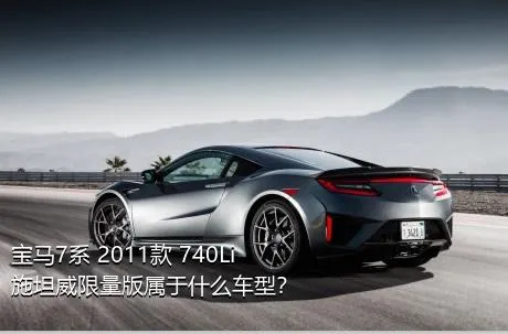 宝马7系 2011款 740Li 施坦威限量版属于什么车型？
